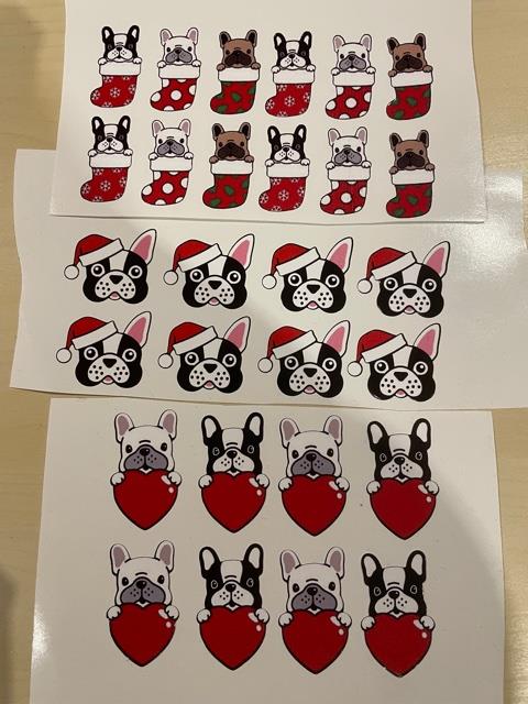 click here to view French bulldog Decals